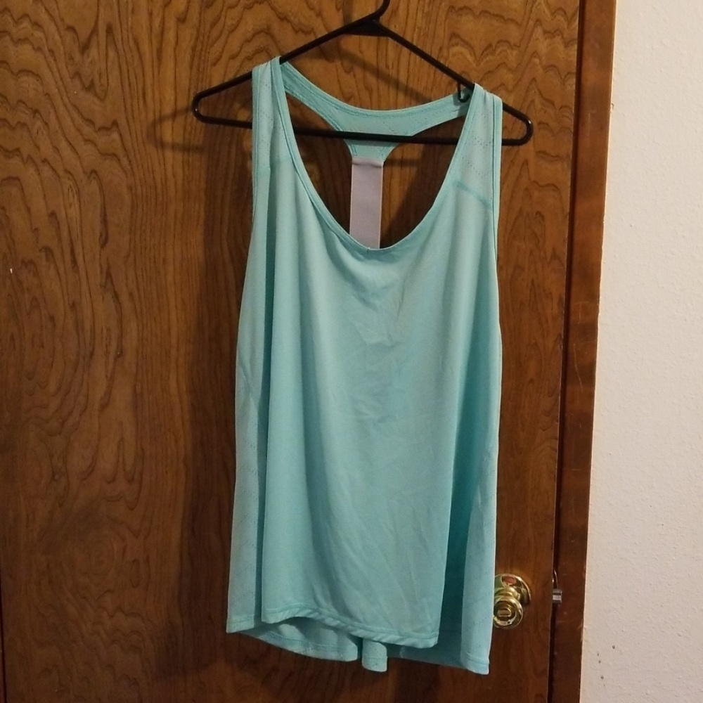 Athletic racerback tank